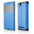 Knižkové Púzdro SLIM VIEW pre SONY XPERIA C3 - modré