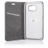 Knižkové púzdro FLIP CASE ROYAL pre SAMSUNG GALAXY S6 (G920) - strieborné