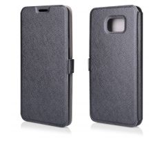 Púzdro knižkové FLIP CASE SOFT pre SAMSUNG GALAXY NOTE 5 (N920) - čierne