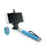 Držiak na SELFIE s BLUETOOTH ovládaním - modrý