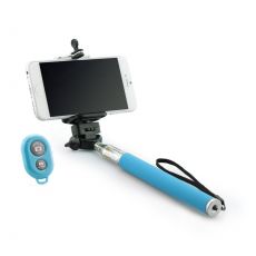 Držiak na SELFIE s BLUETOOTH ovládaním - modrý