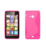Púzdro SILIKÓNOVÉ S-LINE pre MICROSOFT LUMIA 550 - ruzové