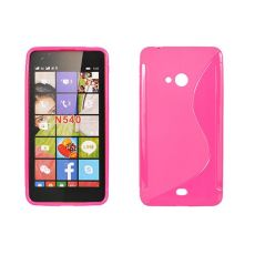 Púzdro SILIKÓNOVÉ S-LINE pre MICROSOFT LUMIA 550 - ruzové