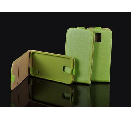 Púzdro Slim Flip Flexi pre LG L90 (D405) - zelené