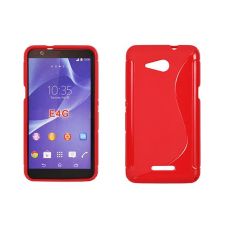 Púzdro SILIKÓNOVÉ S-LINE pre SONY XPERIA E4G - červené