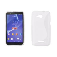 Púzdro SILIKÓNOVÉ S-LINE pre SONY XPERIA E4G - biele