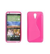 Púzdro SILIKÓNOVÉ S-LINE pre HTC DESIRE 620 - ružové