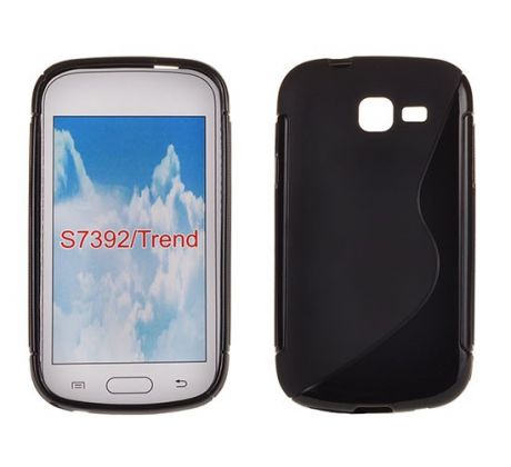 Púzdro SILIKÓNOVÉ S-LINE pre SAMSUNG GALAXY TREND LITE (S7390) - čierne