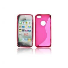 Púzdro SILIKÓNOVÉ S-LINE pre APPLE IPHONE 5/5S - ružové