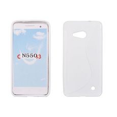 Púzdro SILIKÓNOVÉ S-LINE pre MICROSOFT LUMIA 550 - biele