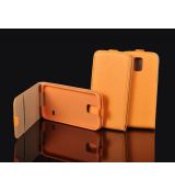 Púzdro knižkové SLIM FLIP FLEXI pre HTC DESIRE 310 - oranžové