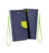 Púzdro knižkové diárové FANCY pre HTC DESIRE 820 - modro zelené