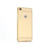 Púzdro Rámik ELECTRO BUMPER + zadný kryt pre SAMSUNG GALAXY S6 EDGE (G925F)- zlaté
