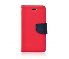 Púzdro knižkové diárové FANCY pre LG K10 (K420N) - červeno modré