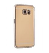 Púzdro SILIKÓNOVÉ MIRROR CASE pre HUAWEI HONOR 5X - zlaté