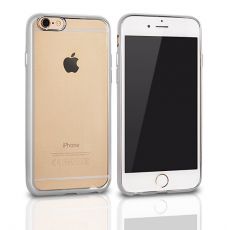 Púzdro SILIKÓNOVÉ CLEAR CASE pre HUAWEI HONOR 5X - strieborné