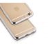 Púzdro SILIKÓNOVÉ CLEAR CASE pre HUAWEI HONOR 5X - strieborné