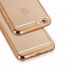 Púzdro SILIKÓNOVÉ CLEAR CASE pre HUAWEI HONOR 5X - zlaté