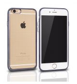 Púzdro SILIKÓNOVÉ CLEAR CASE pre SAMSUNG GALAXY J5 (J500) - šedé