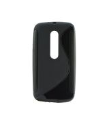 Púzdro SILIKÓNOVÉ S-LINE pre MOTOROLA MOTO G3 - čierne