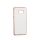 Púzdro SILIKÓNOVÉ CLEAR CASE pre SAMSUNG GALAXY S6 EDGE+ (G928) - zlato ružové