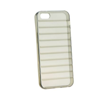 Silikónové púzdro STRIPES CASE pre SAMSUNG GALAXY A3 (A310F) 2016 - čierne