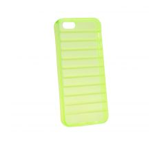 Silikónové púzdro STRIPES CASE pre SAMSUNG GALAXY A3 (A300) - žlté