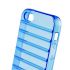 Silikónové púzdro STRIPES CASE pre SAMSUNG GALAXY J1 (J120F) 2016 - modré