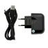 Sieťová nabíjačka MICRO USB Univerzálna s odnímateľným káblom 1A