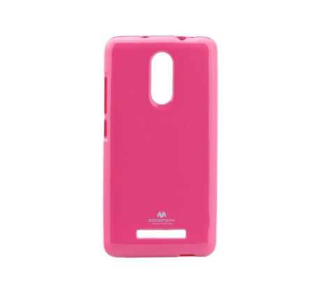 Púzdro MERCURY JELLY CASE pre XIAOMI REDMI NOTE 3 - ružové