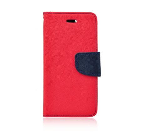 Púzdro knižkové diárové FANCY pre HTC ONE M10 - červeno modré