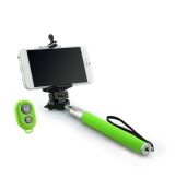 Držiak na SELFIE s BLUETOOTH ovládaním - zelený