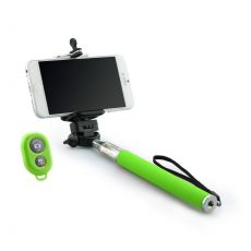 Držiak na SELFIE s BLUETOOTH ovládaním - zelený