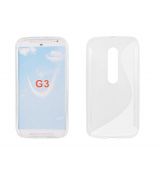 Púzdro SILIKÓNOVÉ S-LINE pre MOTOROLA MOTO G 3GEN (XT1541) - transparentné