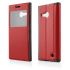Knižkové Púzdro SLIM VIEW pre NOKIA LUMIA 730 - červené