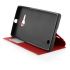 Knižkové Púzdro SLIM VIEW pre NOKIA LUMIA 730 - červené