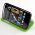 Knižkové Púzdro SLIM VIEW pre HTC DESIRE 500 - zelené