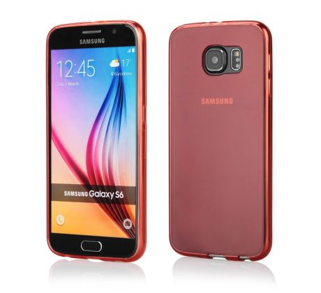 Púzdro SILIKÓNOVÉ FITTY pre SAMSUNG GALAXY S6 (G920) - červené