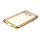 Púzdro SILIKÓNOVÉ CLEAR CASE pre SAMSUNG GALAXY J1 (J120F) 2016 - zlaté