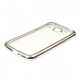Púzdro SILIKÓNOVÉ CLEAR CASE pre SAMSUNG GALAXY J3 (J320F) 2016 - strieborné