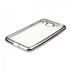 Púzdro SILIKÓNOVÉ CLEAR CASE pre SAMSUNG GALAXY J3 (J320F) 2016 - čierne