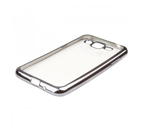 Púzdro SILIKÓNOVÉ CLEAR CASE pre SAMSUNG GALAXY J3 (J320F) 2016 - čierne